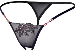 String rote Steine schwarz