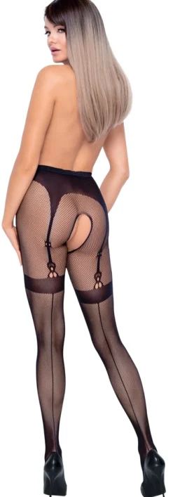 Strumpfhose ouvert schwarz