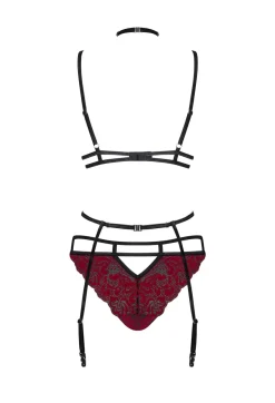 Sugestina 3 teiliges Straps Set rot