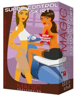 Super Control Skirt - Rock mit Spitze schwarz