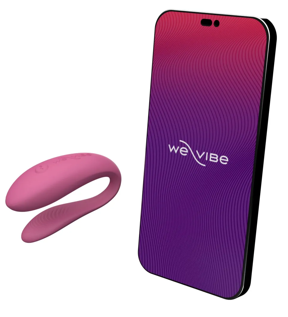 Sync Lite Paarvibrator in Pink
