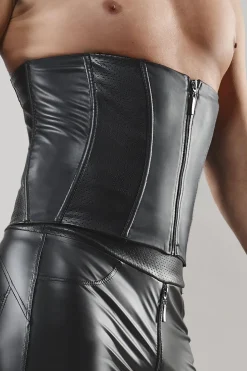 Taillen Corsage mit Reißverschluss