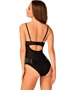 Teddy mit Zierketten aus feinem Material