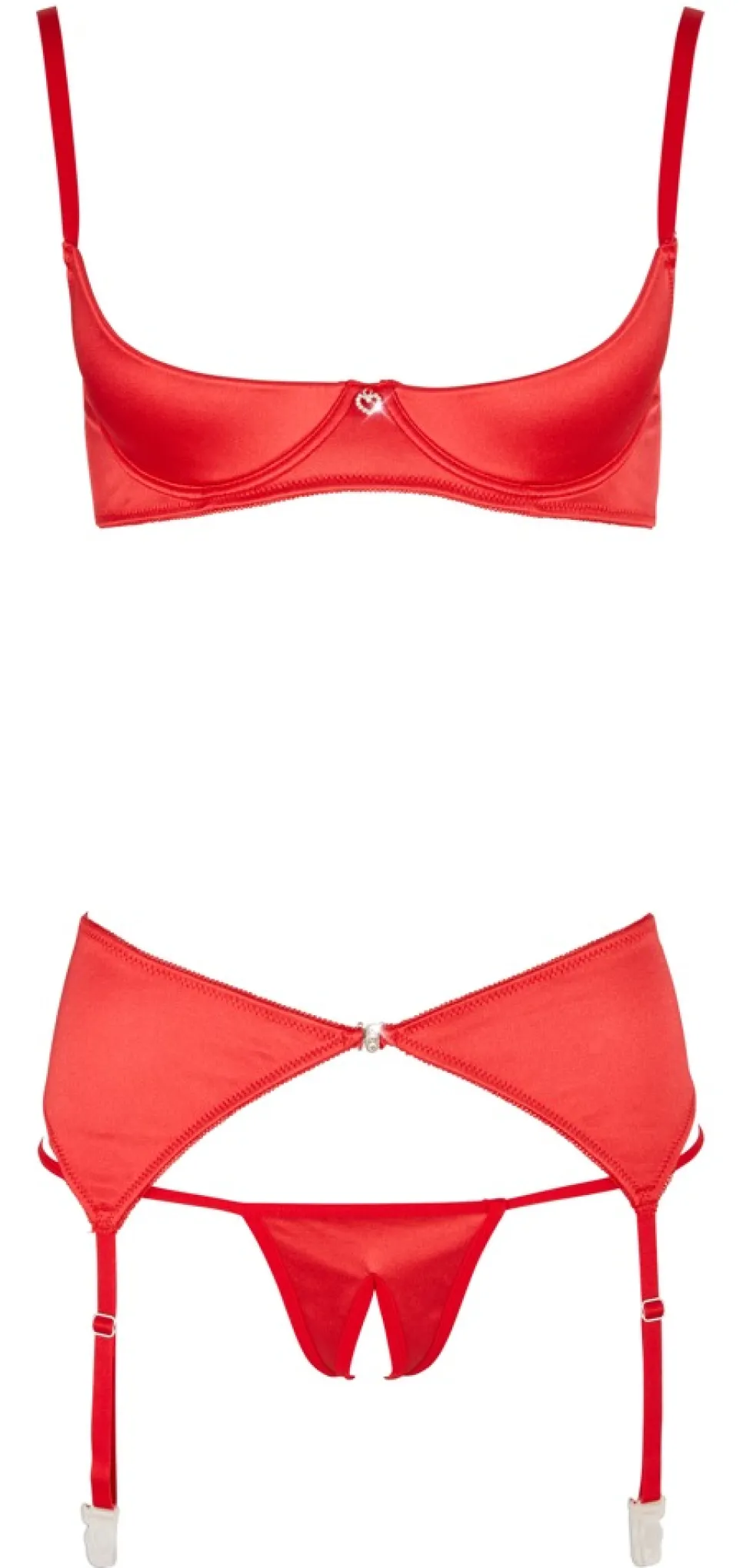 3-teilige Hebe Set mit gefütterten Cups