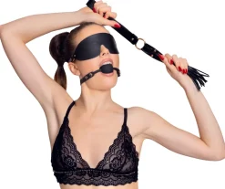 7-teiliges Bondage-Set Lederoptik