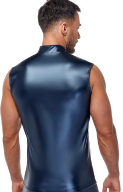 Top im Metallic-Mattlook