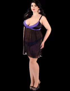 Transparentes Negligee ADE2004