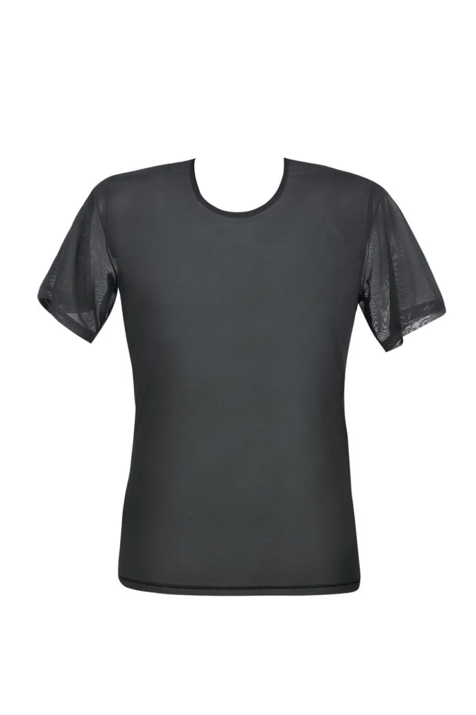 Transparentes Shirt aus Mesh Partyoutfit Clubwear