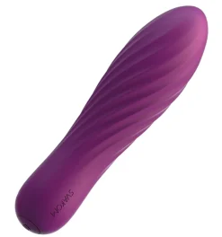 Tulip Turbo Minivibrator mit Rillendesign für prickelnde Momente unterwegs