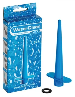 WaterClean Shower Head Spike blau