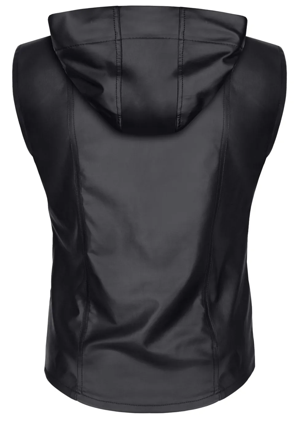 Weste mit Reißverschluss und Kapuze