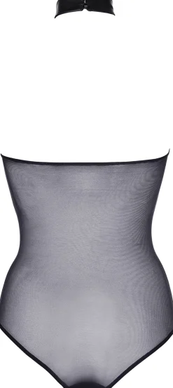 Wetlook Body mit transparentem Akzent V-9150