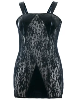 Wetlook Chemise SB/1005 schwarz