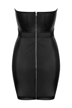 Wetlook Kleid Blackelia