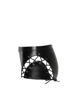 Wetlook Short mit Reißverschluss