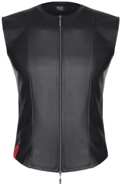 Wetlook Weste mit feinen Details