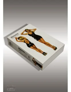 Wetlook-Kleid Veronique schwarz