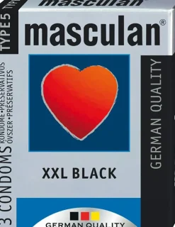 XXL Black 3 St.