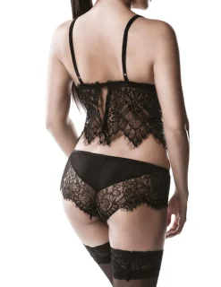 Zweiteiliges Bustier Set aus Spitze